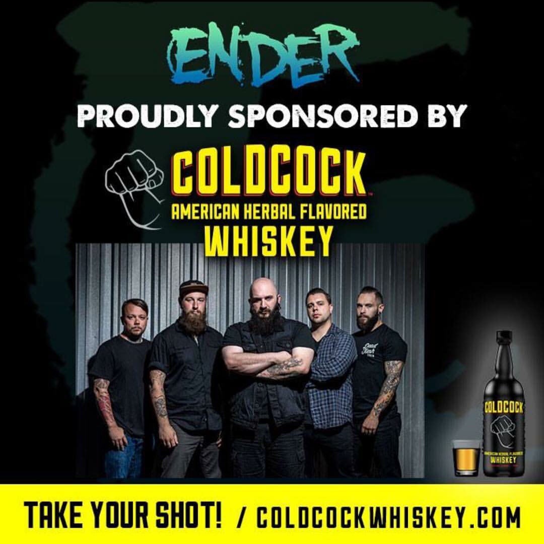 ENDERmetalnj's tweet photo. Were proud to announce that Ender is now sponsored by @coldcockwhiskey! Weeeexcited to work with these guys! 🍻🍾🍸🍷 https://t.co/vXnccyTeJw
