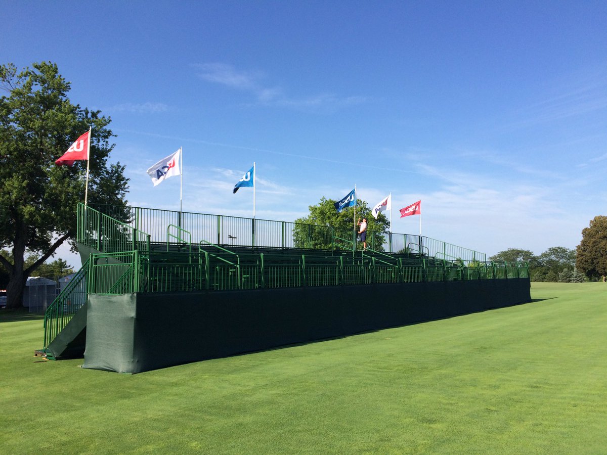 2016USSO's tweet photo. The final #USSeniorOpen flag has officially been raised by @_HNSSports_! Just 1 more day until the fun begins... https://t.co/pEyhbk65kF
