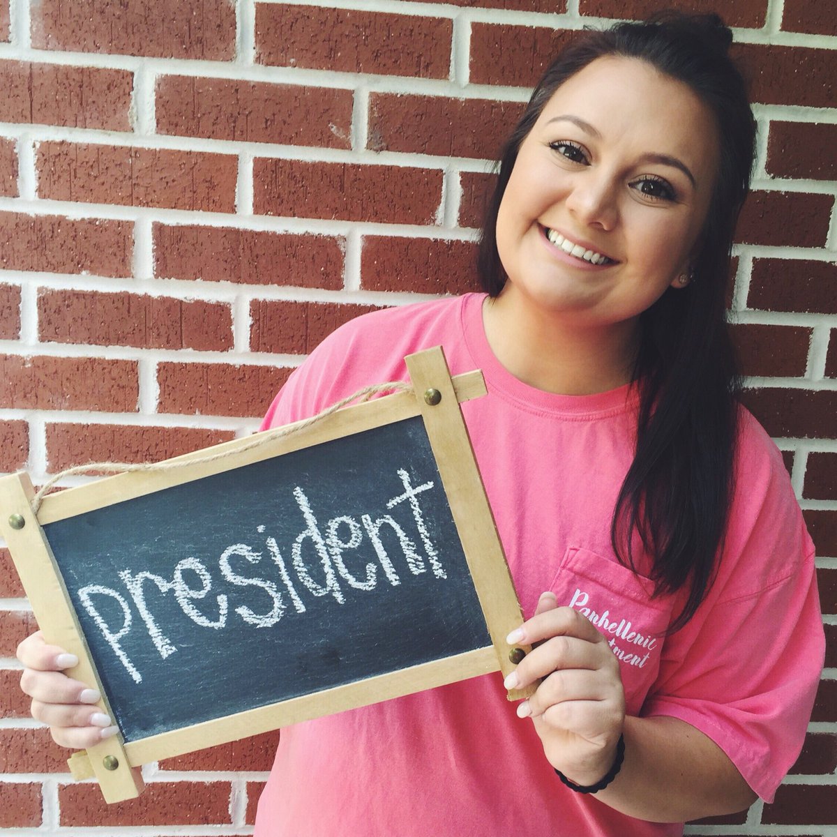 Meet Erika! Erika is our Panhellenic President!