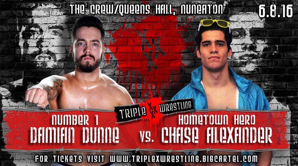 NoFunDunne's tweet image. On route to Nuneaton for the return of @XXXWrestling against hometown hero Chase Alexander #badref #numberone