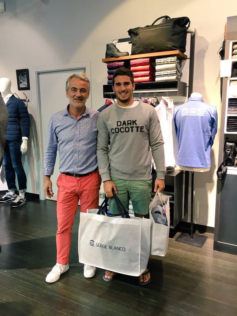 Merci à Christophe de <a href="/Serge_Blanco/">SergeBlanco Officiel</a> pour son accueil et sa gentillesse ✌🏻