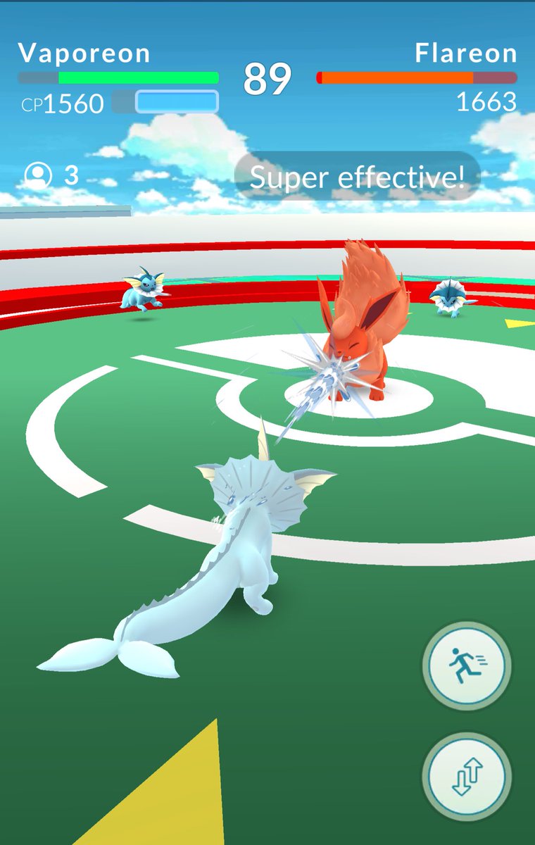 This poor Flareon doesn't stand a chance

#PokemonGO