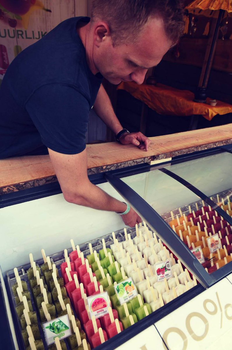 Beautifulfruits's tweet photo. This summer, BiFuits colours and flavors in Nederland. We like to be there. #bifruits #poloshelados #polosBoqueria https://t.co/hUBEpKqa7w