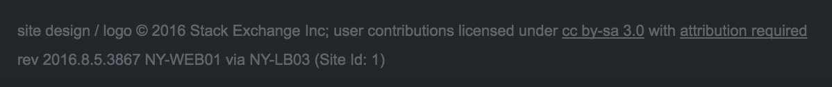 Nick_Craver's tweet photo. A daily screenshot from the Stack Overflow codebase (more info on every page for developers). #StackCode https://t.co/1reRQrSvHg