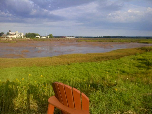 Take a walk on the Wolfville waterfront; the view is awesome #doitinWolfville