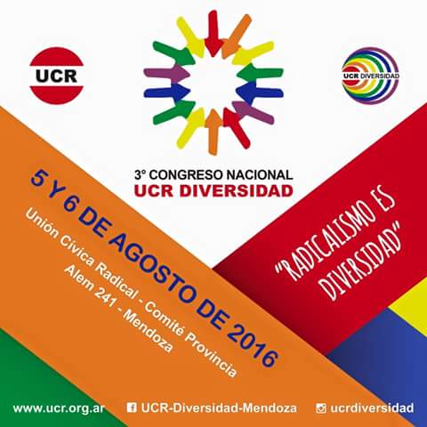 UCRDN's tweet photo. Se esta desarrollando en Mendoza el III Congreso Nacional de la UCR Diversidad. https://t.co/GHcEp2p7pe