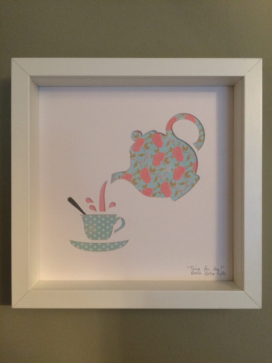 BellaBoho's tweet photo. Our 'Time for Tea?' design is proving to be very popular at the @CorshamCreative market today! #mountart #timefortea https://t.co/mmsamth2te