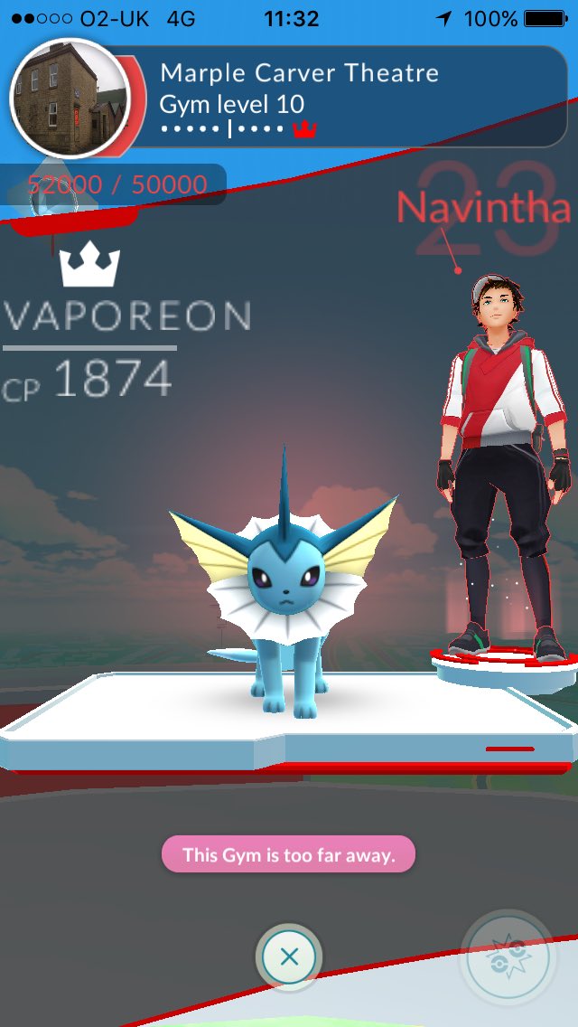 dunny_95's tweet photo. Just beat this Level 10 Gym @PGOTeamMystic @TeamMysticPGO #TeamMystic https://t.co/KDmn35XMnQ