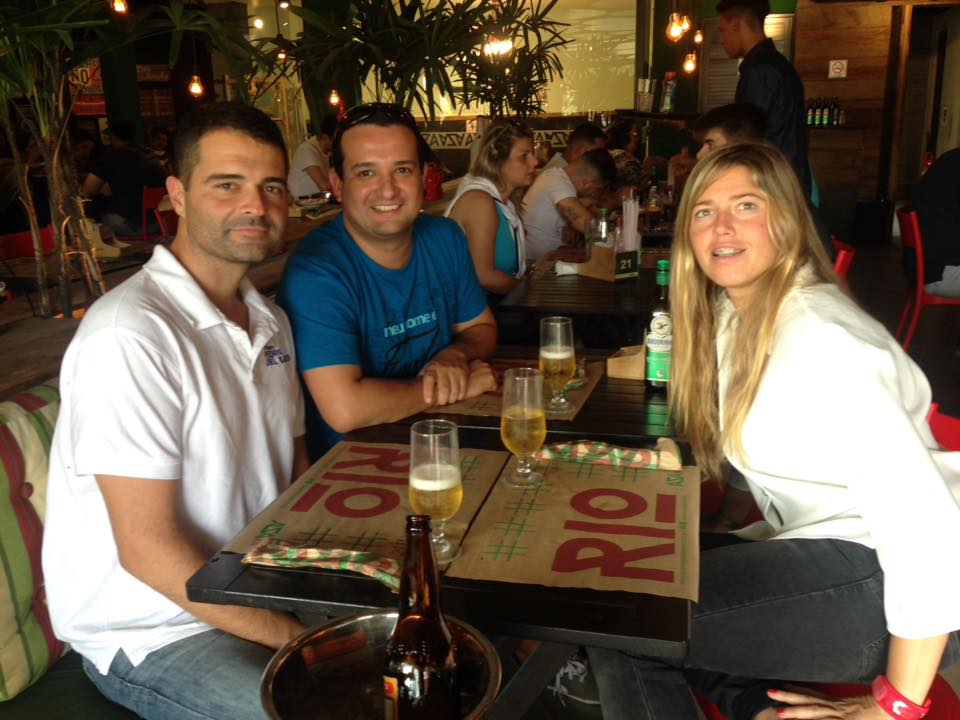 Ya estamos en #RioOlympics2016 La Fundación Pedro del Barco, representada por <a href="/MartaLliteras/">marta lliteras</a> y Toni Cañellas.