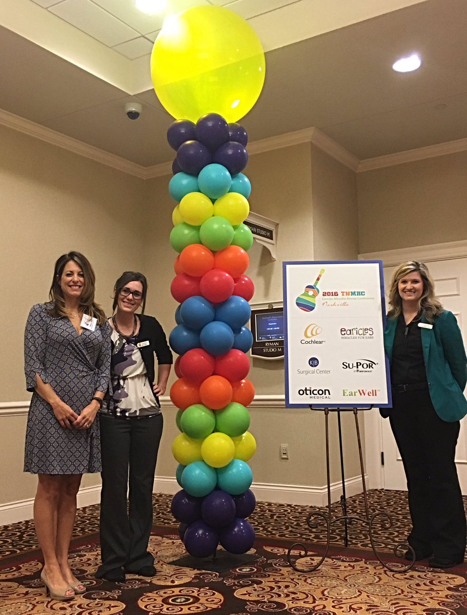 SherylLewinMD's tweet photo. Love our conference coordinators: Tiffany (#Microtia Patient Liaison), Payton, Jessica with @GaylordOpryland! #tnmac https://t.co/sWQCxqxIIM