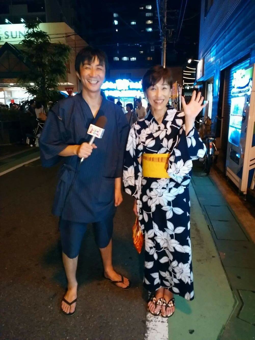 佐藤 遼 浴衣と甚平でデート ではなく リポートへ 早良区 高取商店街の土曜夜市へお邪魔しました 小林さんとのゲーム対決の結末は 笑 T Co Nrgpumliwv Twitter