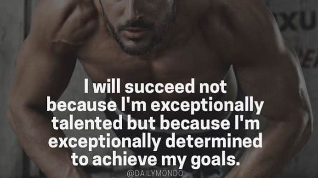 fearlessmotivat's tweet photo. I will succeed. Not because i'm exceptionally talented. But because I'm exceptionally DETERMINED #FearlessMotivation https://t.co/OqGDUjJF9b