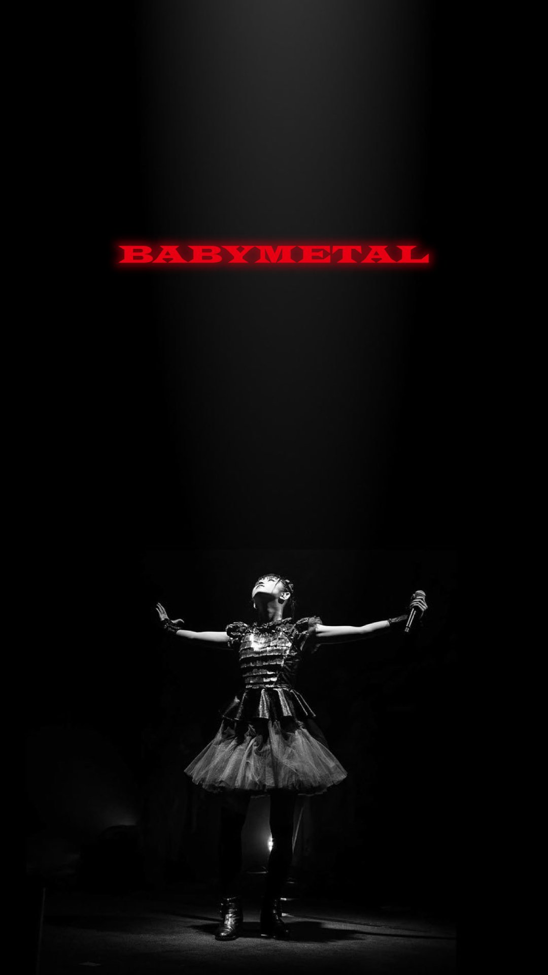 Nagu L Happy Luv Ive 絶賛来日中のbabymetalのスマホ用壁紙 神々しいすぅちゃんのソロver Death シンプルでクールな実用重視death よかったらどうぞ 自分も使ってます Babymetal 中元すず香 Sumetal T Co Cuzf7k7dlz Twitter