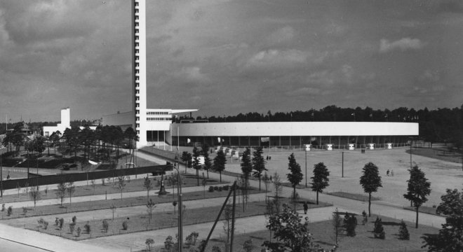 The Helsinki Olympic Stadion was built in the late #1930s just like the <a href="/malmiairport/">Helsinki-Malmi</a> #history #olympics #myhelsinki