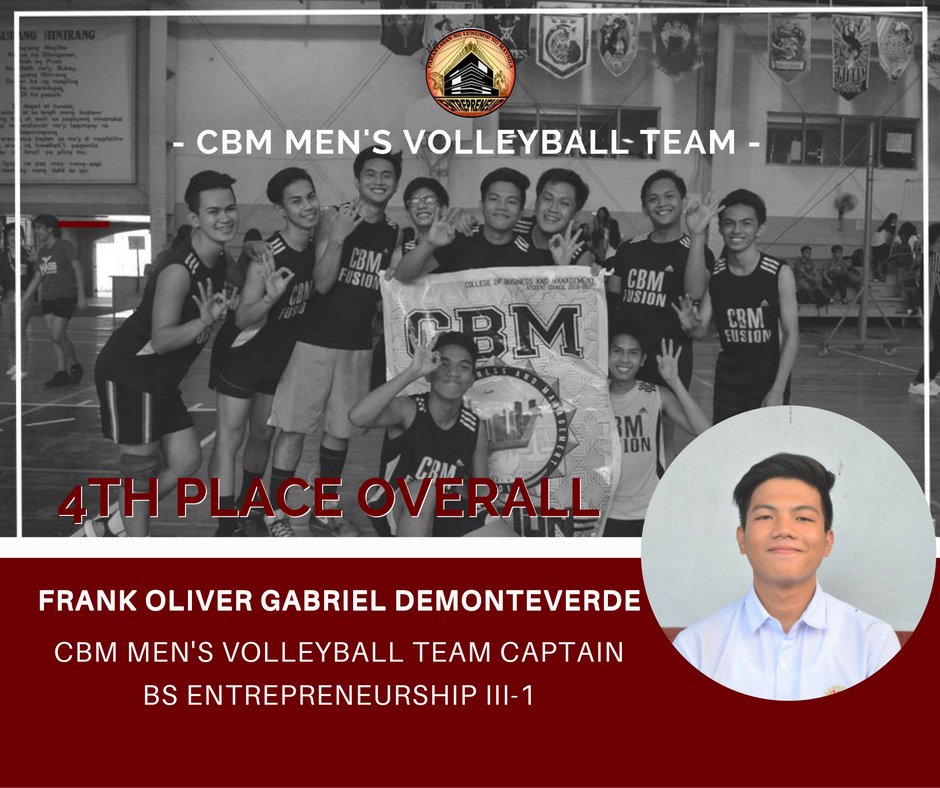 plmjes's tweet photo. Junior Entrepreneurs' Society (JES) is proud of Frank Demonteverde of CBM Fusion #TatakEntrep #JESPride https://t.co/5O5myYn9dR