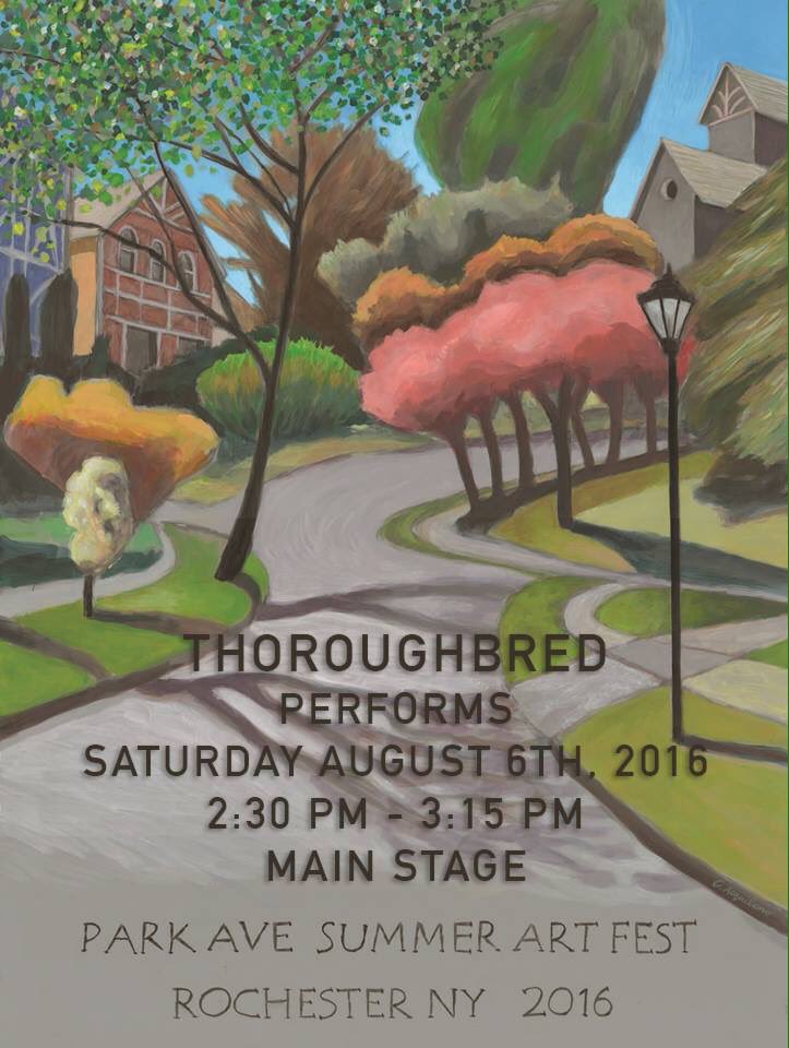 bredofficial's tweet photo. 2:30 PM today Aug 6  @ParkAveFest #thoroughbredband #parkavefest #rochesterny #summer #artfest #livemusic #peace 😀 https://t.co/mGfP209H5E