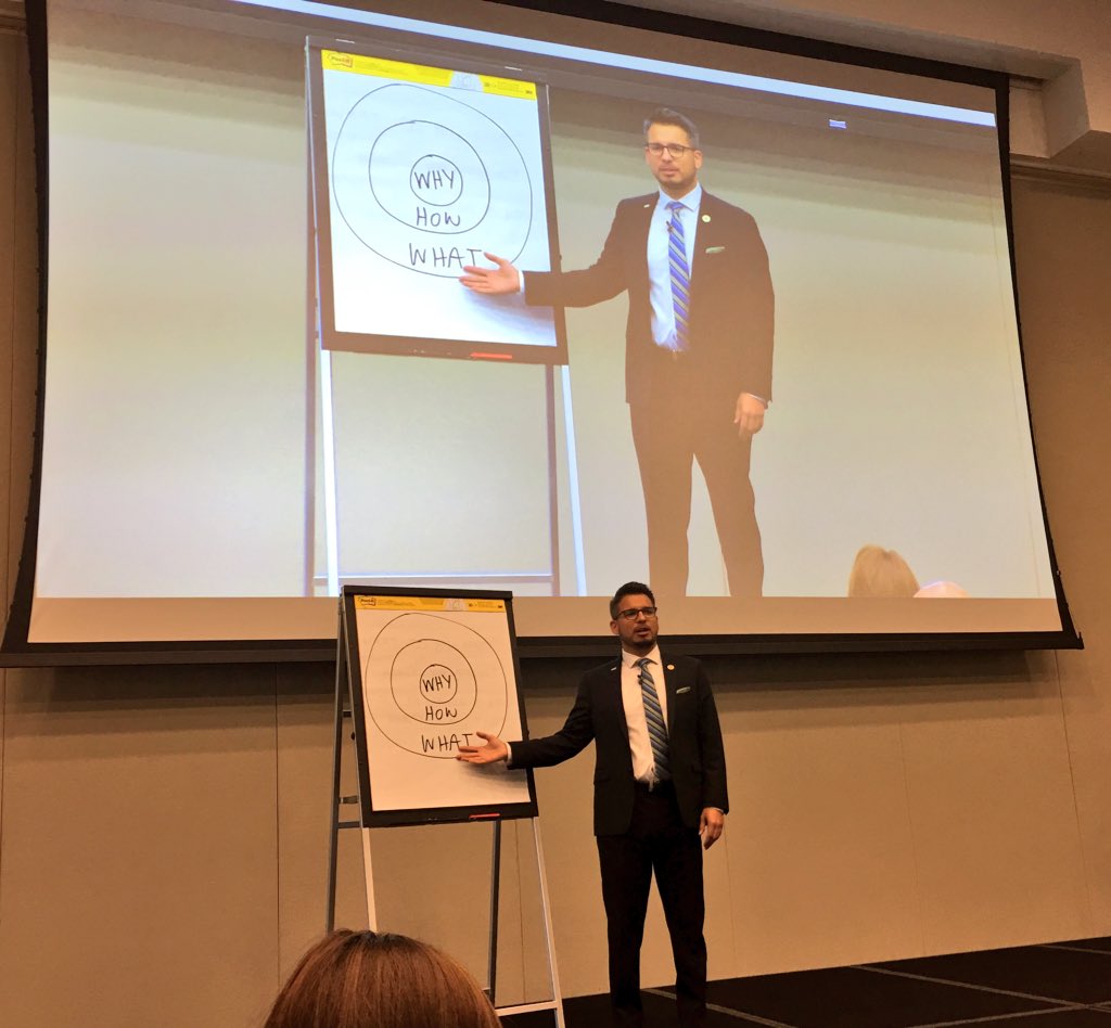 bmeyer1000's tweet photo. CEO @barrycordero explains #SalesTips #StartWithWhy #makingmoney #NILA2016 @Capital1Campus https://t.co/eXjL56t0Bf
