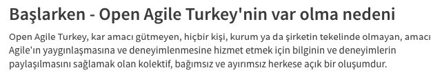 agiledaysist's tweet image. Başlarken - Open Agile Turkey&apos;nin var olma nedeni #openAgileTurkey #openAgileTR
