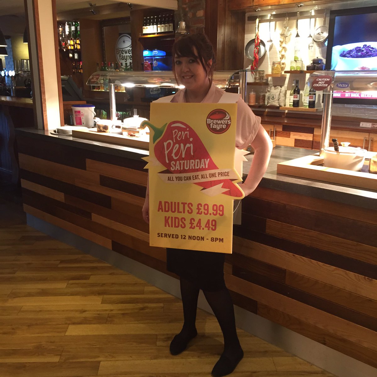 Having fun advertising our Peri Peri chicken Saturday!! 🍗 #teamdunelm <a href="/AhmetDuzenli/">Ahmet DÜZENLİ</a> <a href="/SpencerGraydon/">Spencer Graydon</a>