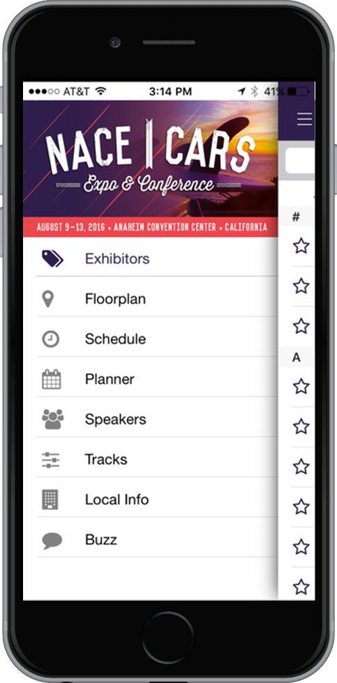 a2zDigitalMedia's tweet photo. Get the #NACECARS Mobile App for real-time announcements and planning tools. https://t.co/rBvRLCJ8D9 @NACE_Expo https://t.co/IlfvH3JEhW