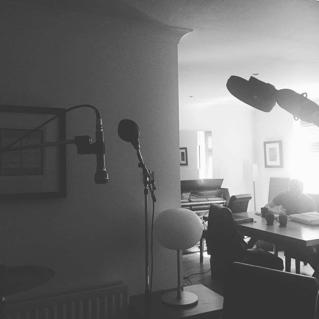 The_Anchoress's tweet image. Pair of Coles mics and a D19 for recording percussion overdubs today. #studio #coles4038 #… ift.tt/2aBKNka