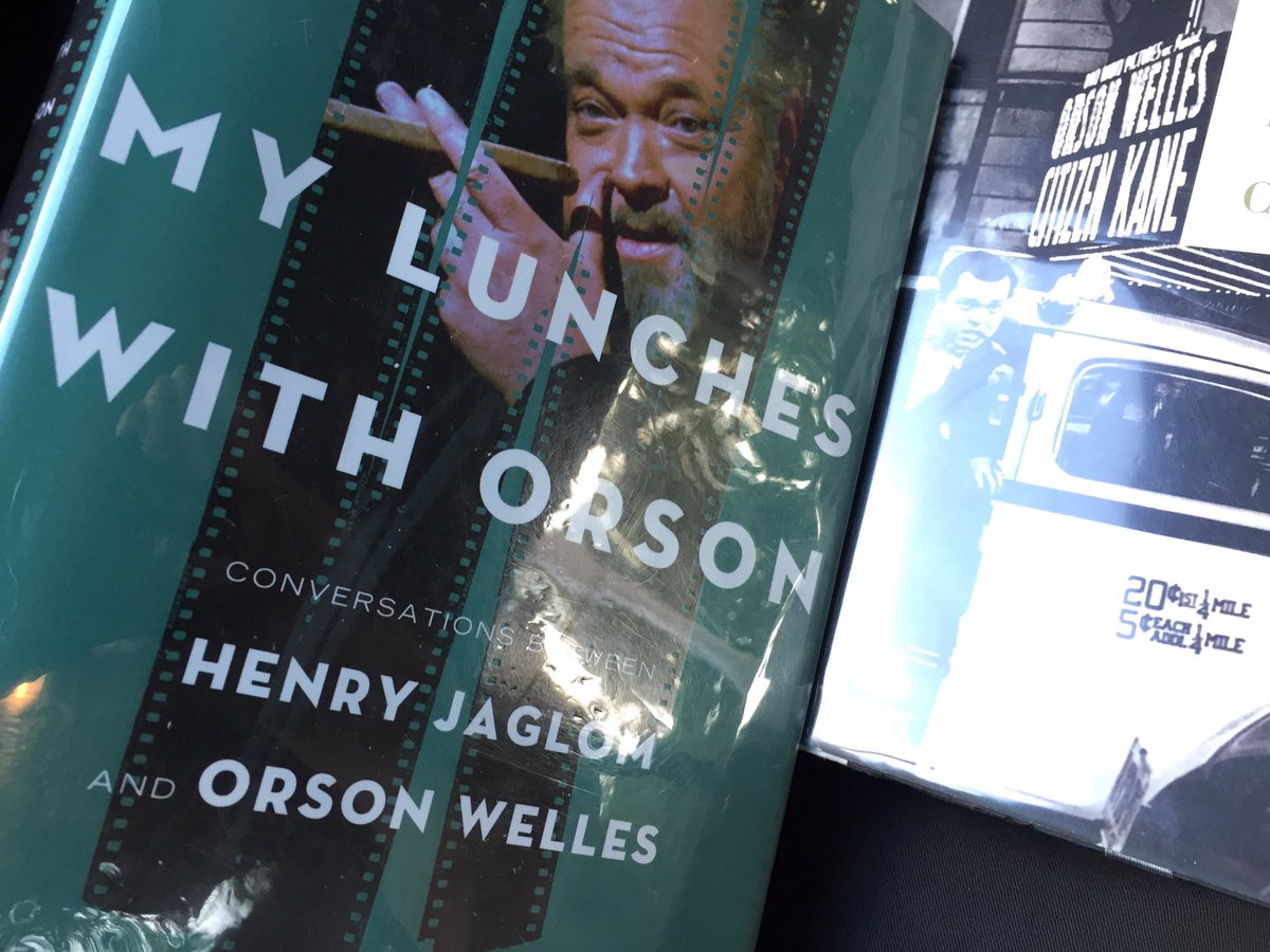 APPLESToNEPiX's tweet photo. #biographies of #Eisenhower🇺🇸 &amp; #OrsonWelles🎬
(New project). Starting w #MyLunchesWithOrson🍴
<#MLWO<O>#biography>📗🎥 https://t.co/XuaIpuZOxO