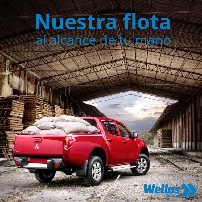 ¿Necesita arrendar una flota de #camionetas a largo plazo? En <a href="/wellasrentacar/">Wellas Rent a car</a> contamoscon soluciones para tu empresa