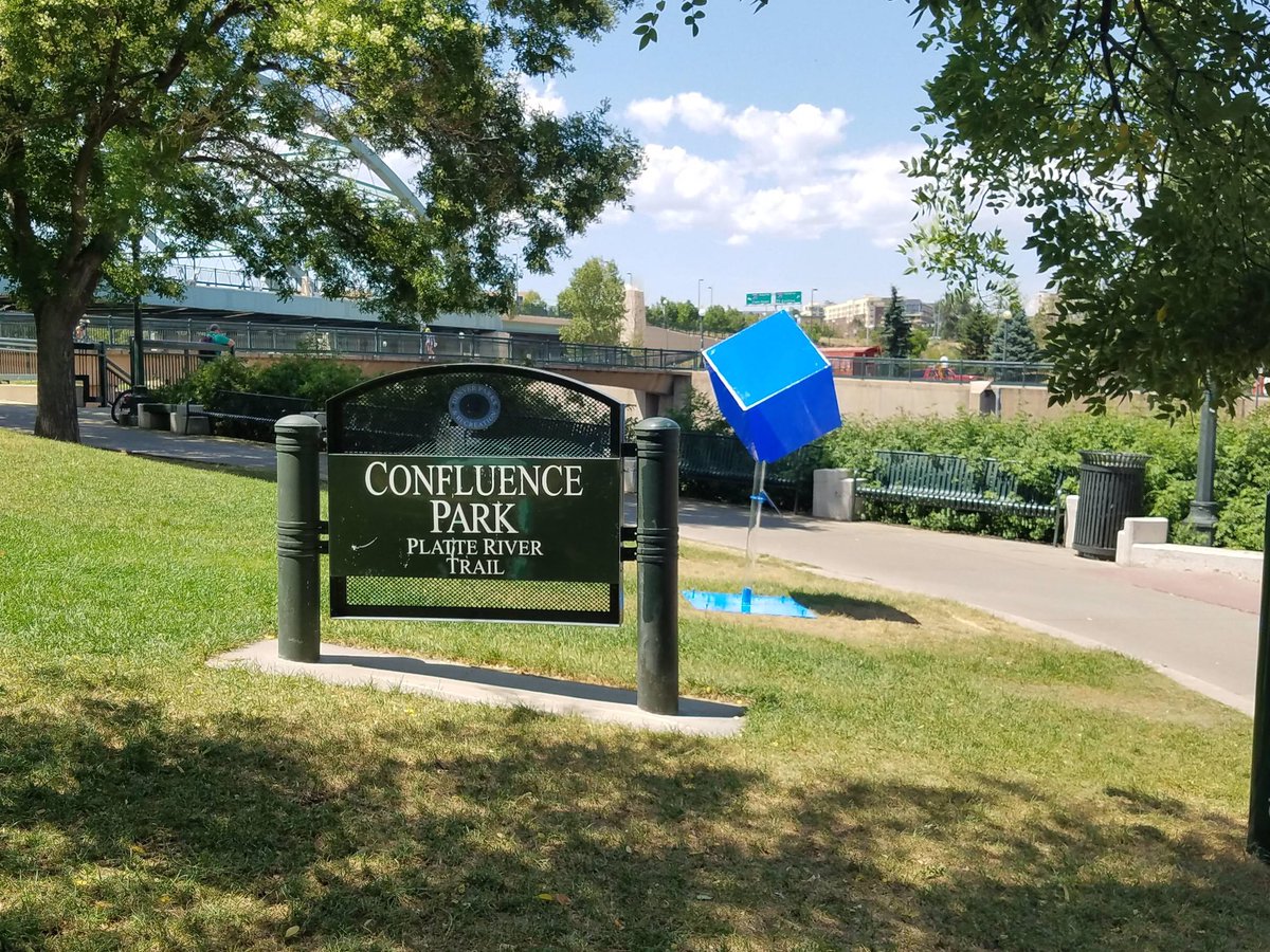 PokeTrends's tweet photo. Colorado State Lottery supports Pokémon GO, they built a Pokéstop statue on top of a real Pokéstop. https://t.co/4CFRRdavoc
