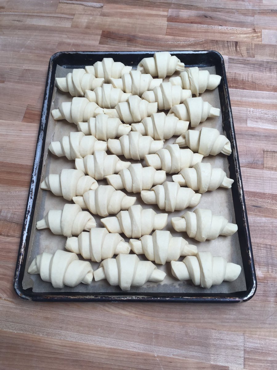 And something we've been looking forward to for the last couple years. Putting that pastry experience to good use...