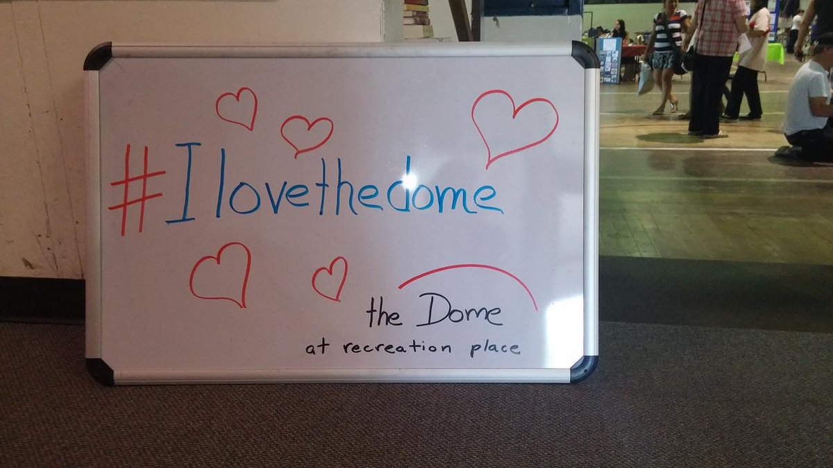 Garagesalers, booklovers + Dome devotees attend Dome Discovery Day goo.gl/qNMA7q #cityofPG <a href="/RPGRollergirls/">Rated PG Rollergirls</a>