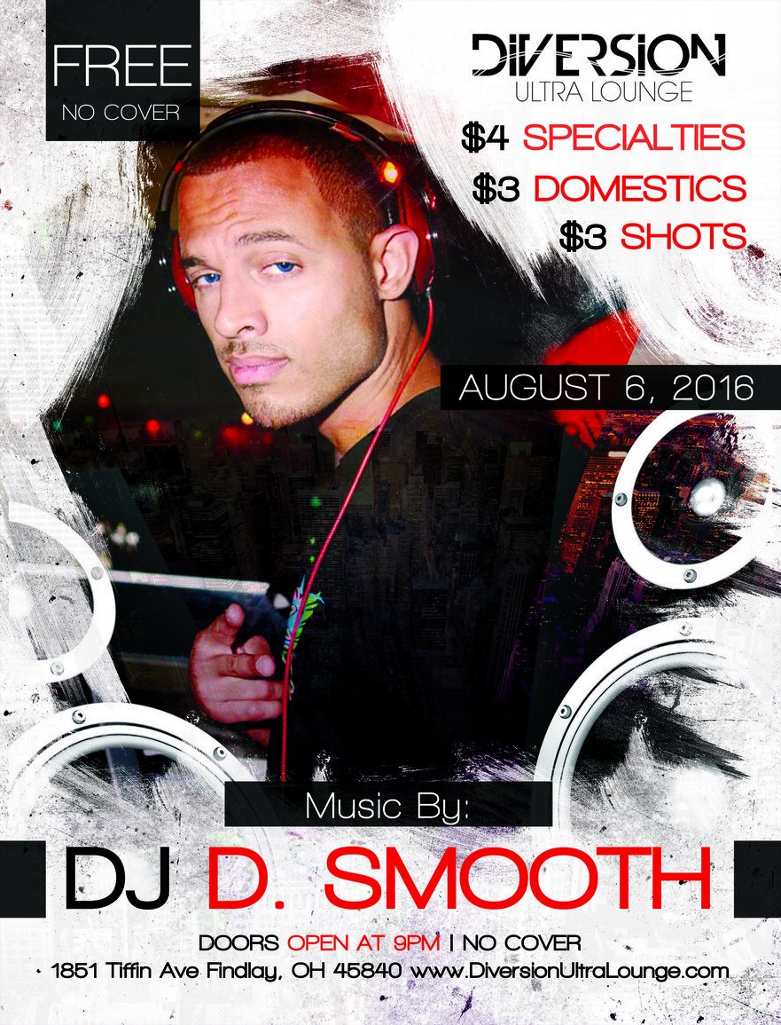 OHDiversion's tweet photo. Join us for DJ D SMOOTH tonight! Amazing drink specials to help keep you cool! Party starts at 9pm! #getdiverted https://t.co/vM2s3HRrfA