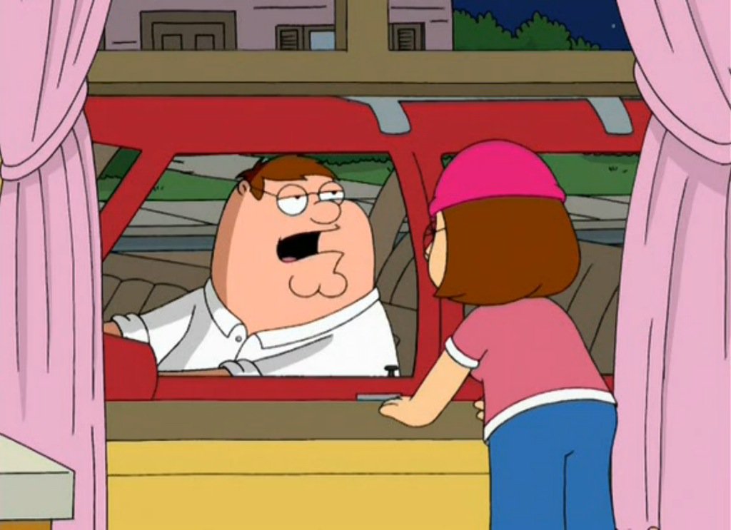 FamilyGuyQs's tweet photo. "Hey buddy, I'll have a triple cheeseburger, large fries and do you sell pants?” https://t.co/YMCVPVm6rE