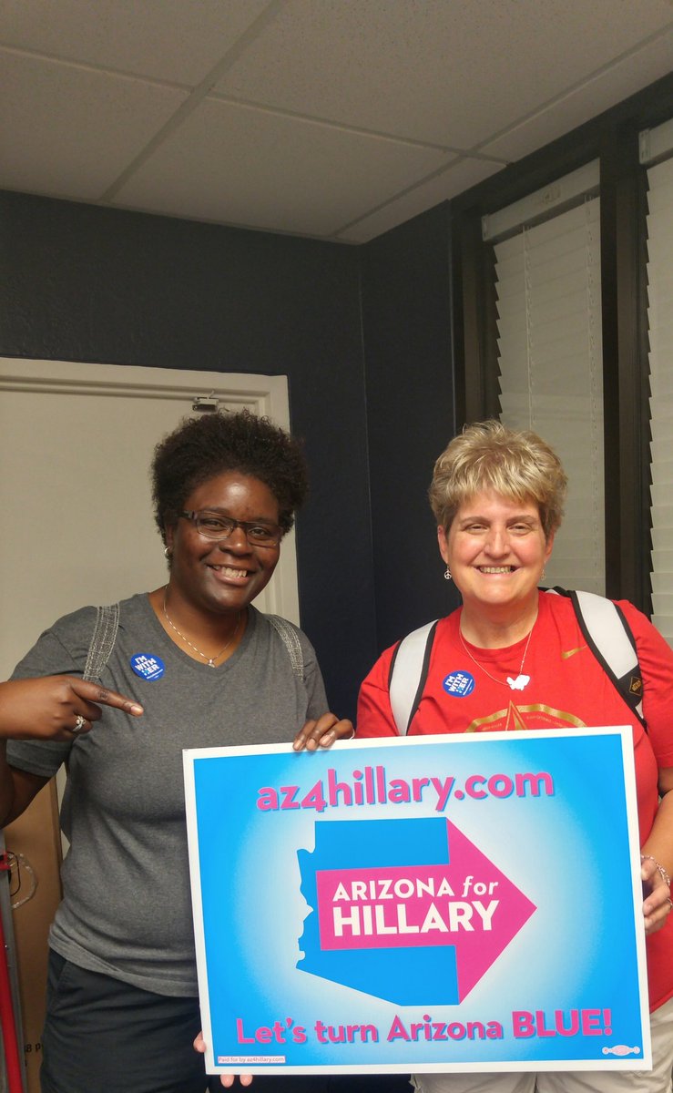 khawk73's tweet photo. Damn Right!#azforhillary https://t.co/Gy6GCZMxXT