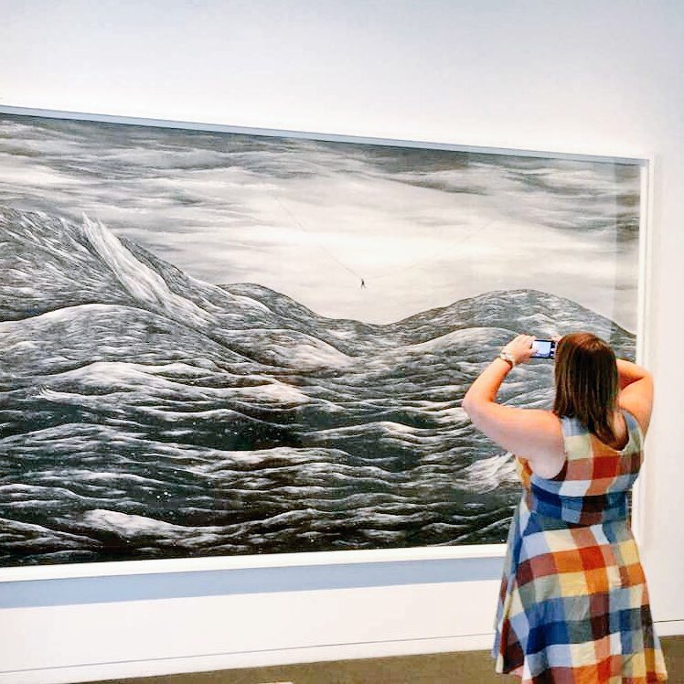 pBenson18's tweet photo. "I don't get it, but subconsciously... I do" - real talk at the modern art museum https://t.co/rCEenDvbto