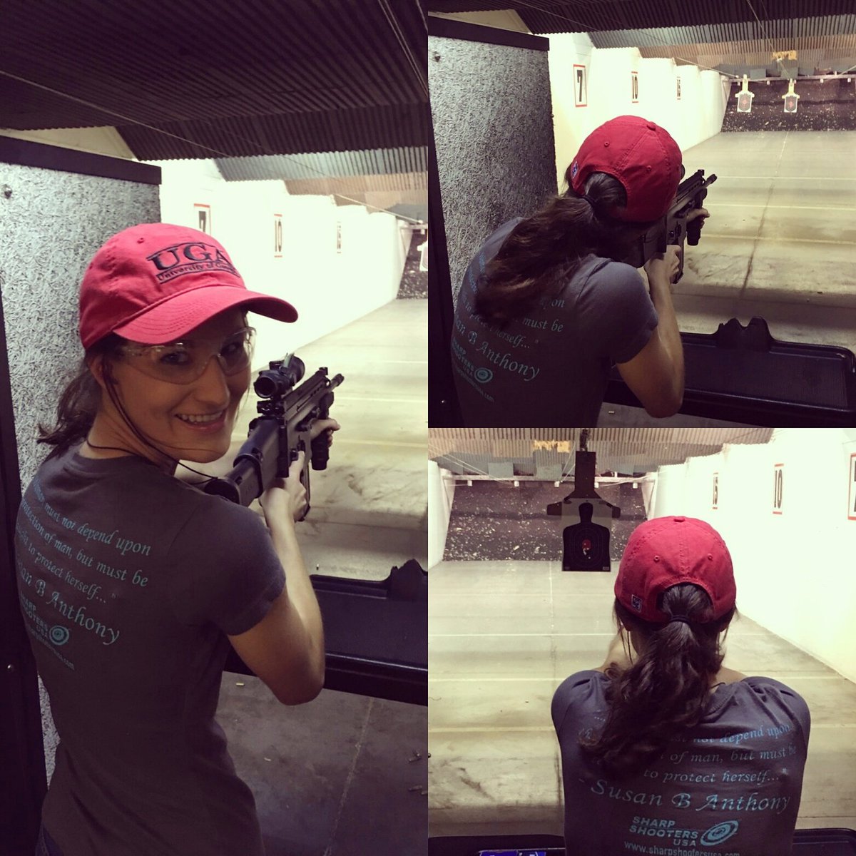 CassieWideman's tweet photo. Got to play with some new toys today. #fnscar17 #ddm4 #shootlikeagirl #femalerambo https://t.co/U4qWnhDFC5