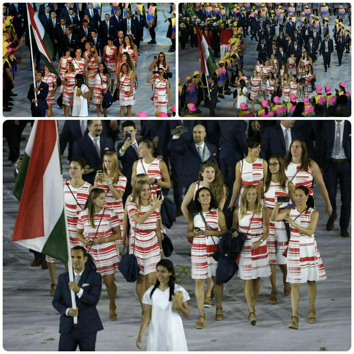 🇭🇺 Go Hungary! 🇭🇺 Hajrá Magyarország! 🇭🇺 ❤
#RioOlympics2016 #OpeningCeremony #Rio2016 #Hun #Hungary #TeamHungary