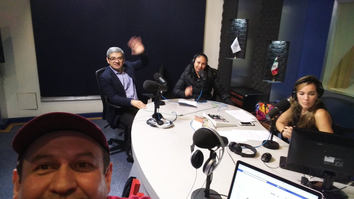 JorgeContrerasN's tweet photo. Aqui con @RadioWera y @faustopretelin  en @WRADIOMexico @EnFinW https://t.co/ds0V957Cp4