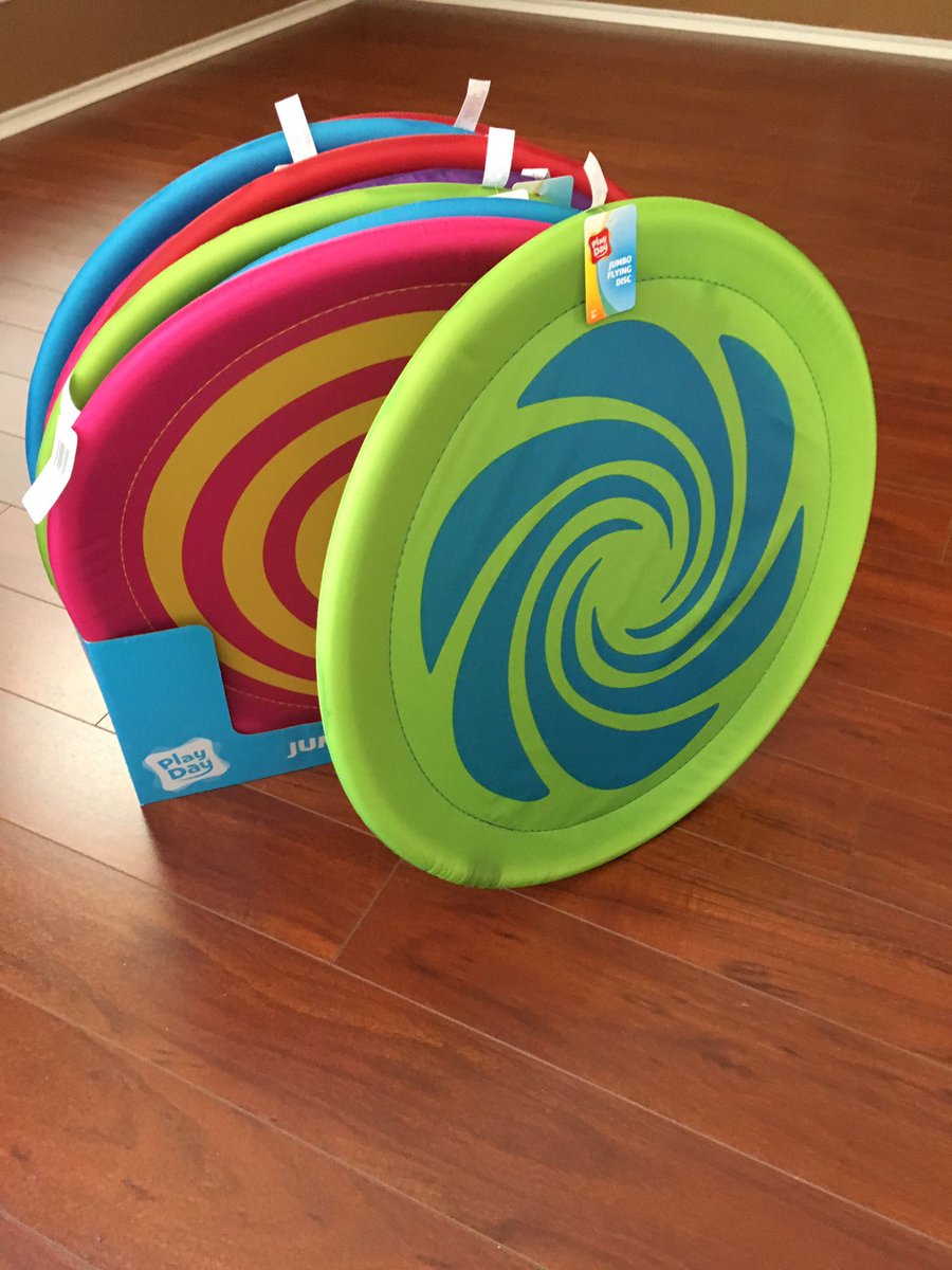 lisajean9's tweet photo. Great find today at @Walmart ! Jumbo flying discs on clearance for $1! @FSESFriendship #wegotofun #greatfind https://t.co/KvhcHVpw5n