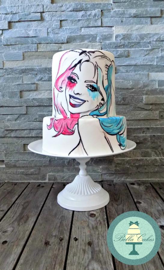 harley quinn ... cakesdecor.com/cakes/251847-h… #cake #cakedecorating