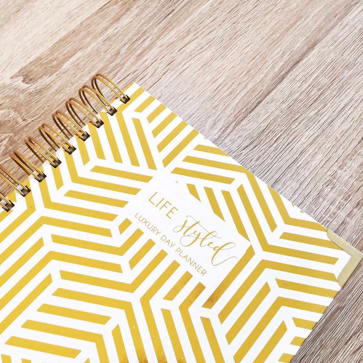styledplanner's tweet photo. People have been asking to see more of our gorgeous #gold #planner - how fab is this bad boy?!! #lifestyledplanner https://t.co/3sjCEP1NZe