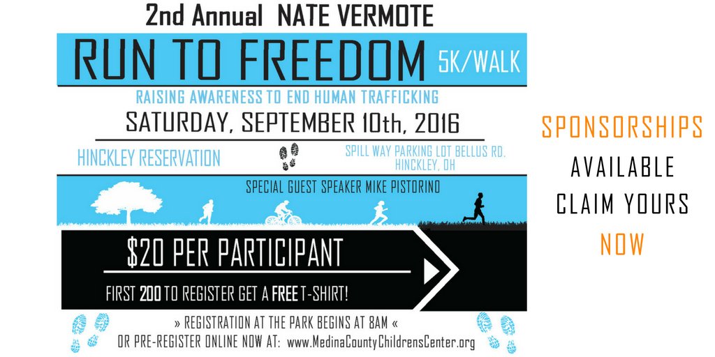 MedinaCoCAHT's tweet photo. #NateVrrmote #RunToFreedom #EndHumanTrafficking https://t.co/X4AczVhnWI