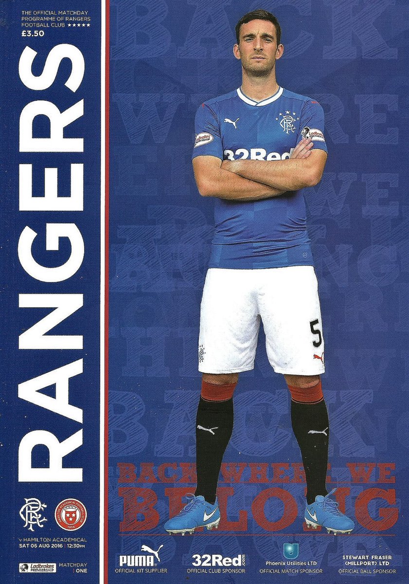 Rangers Programmes (@RFC_Programmes) | Twitter