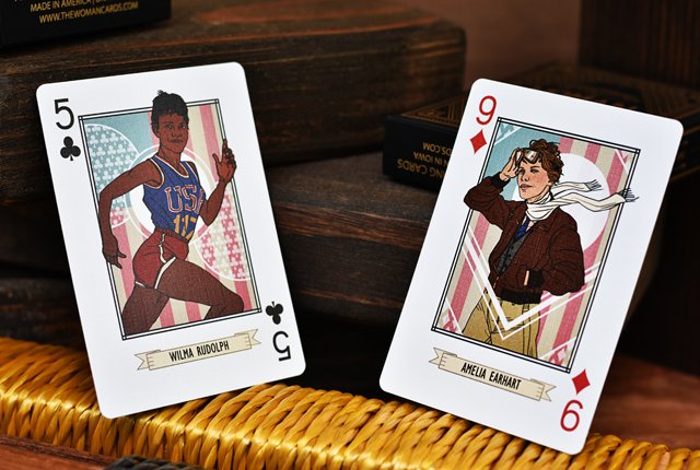 mental_floss's tweet photo. Deck of Cards Features History-Making American Women — https://t.co/cRhvpyunzW https://t.co/yIei7Q0tcO