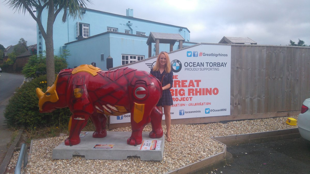 Lovely to meet you today <a href="/Iron_Rhino1/">Invincible?</a>! <a href="/savetherhino/">Save the Rhino International</a> #savetherhino #GreatBigRhinos #rhinorunner #vlm2016 #vlm2017
