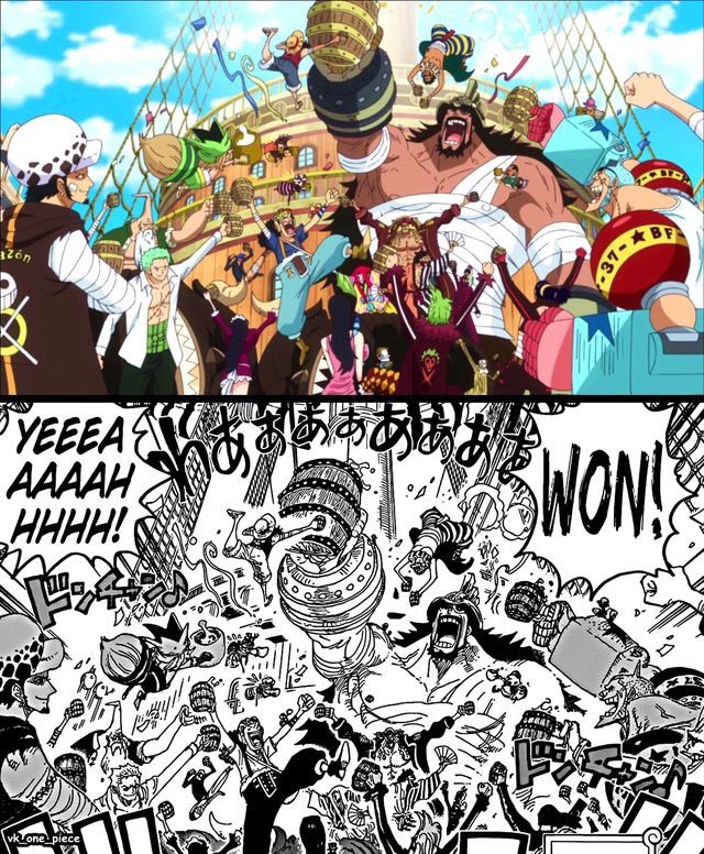 Anime vs Manga (One Piece) : r/manga