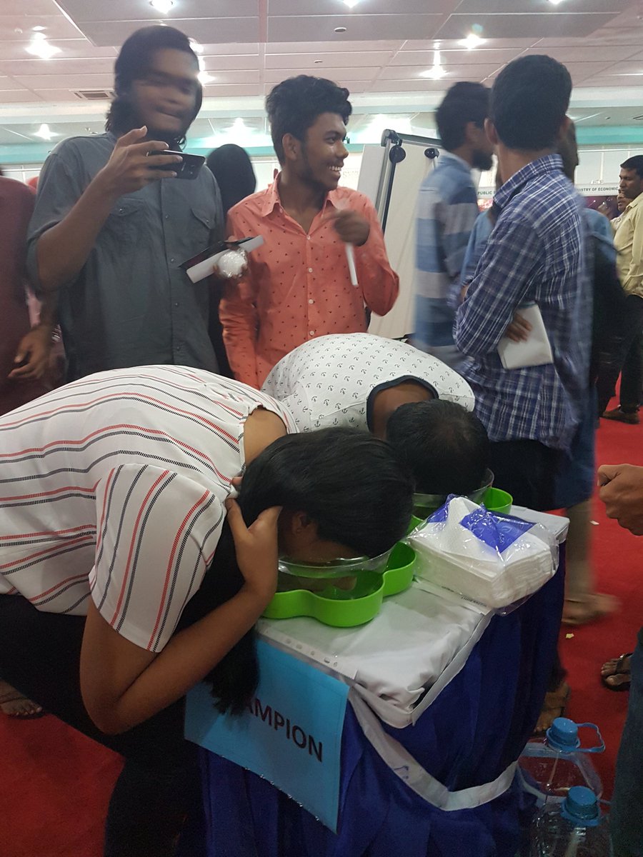 VillaCollegeMv's tweet photo. #VC at #Youthchallenge happening now - Breath-hold challenge https://t.co/Sdu10i2IFN