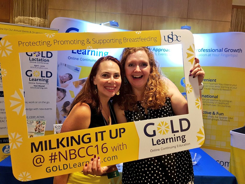 GOLDLactation's tweet photo. So nice to see Amy Solinski of @Mom2MomGlobal at #NBCC16! #NBM16 https://t.co/7zqg7t7net