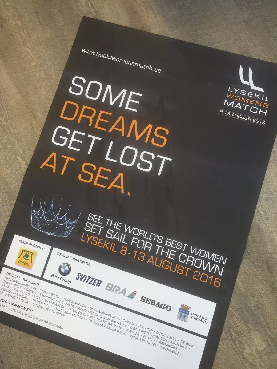 The stage is getting set in Lysekil! #wimseries #lwm2016