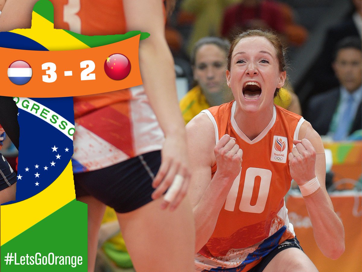 Yeaaah!! De eerste winst is binnen! 💪🏻 Hard voor geknokt en met 3-2 van China gewonnen! 🇳🇱-🇨🇳 #LetsGoOrange #TeamNL