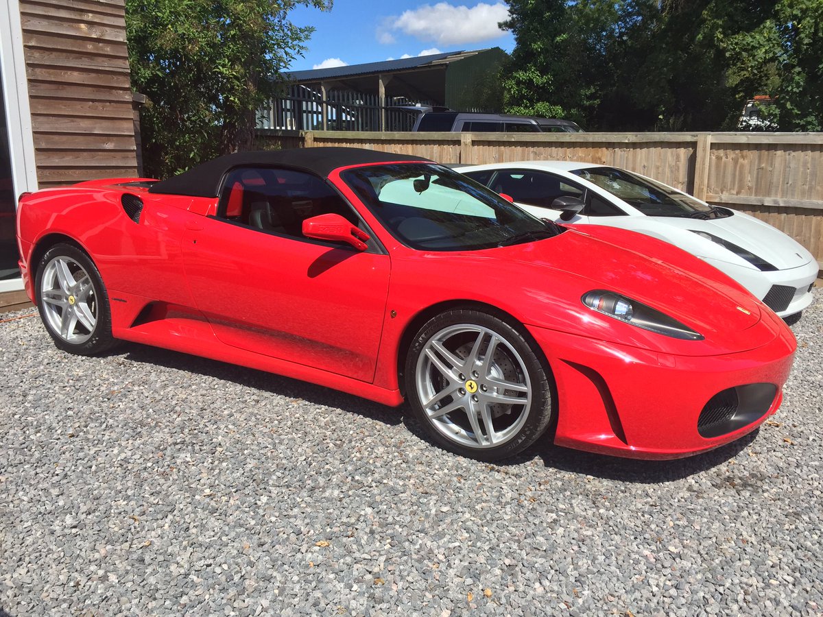 DavidWrenCars's tweet photo. Another Sold today! And what a day for the roof down 😎 #ferrariF430 #redferrari https://t.co/1KDeeyx6uS